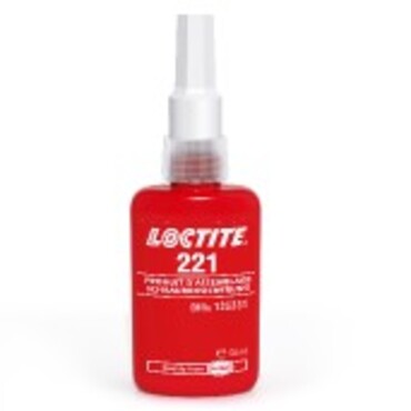 221 250 ml - Gewindesicherungsmittel niedriger Stärke, niedrige Viskosität, für kleine Gewindemaße